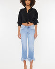 Kan Can USA High Rise Crop Bootcut Denim Pants