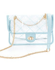 High Quality Quilted Clear PVC Bag