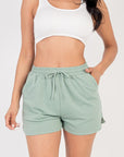 French Terry Active Elastic waistband Shorts