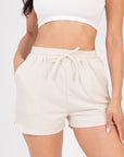 French Terry Active Elastic waistband Shorts