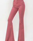 VERVET by Flying Monkey High Rise Super Flare Jeans