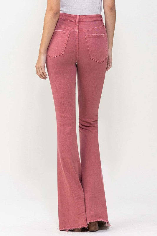 VERVET by Flying Monkey High Rise Super Flare Jeans