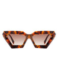 Retro Square Chunky Cat Eye Fashion Sunglasses