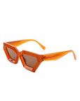 Retro Square Chunky Cat Eye Fashion Sunglasses