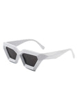 Retro Square Chunky Cat Eye Fashion Sunglasses