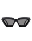 Retro Square Chunky Cat Eye Fashion Sunglasses