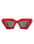 Retro Square Chunky Cat Eye Fashion Sunglasses