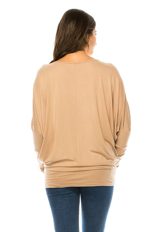 Women&#39;s Long Sleeve Round Neck TOP