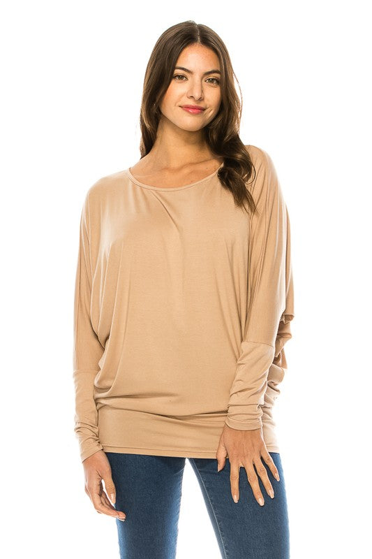 Women&#39;s Long Sleeve Round Neck TOP