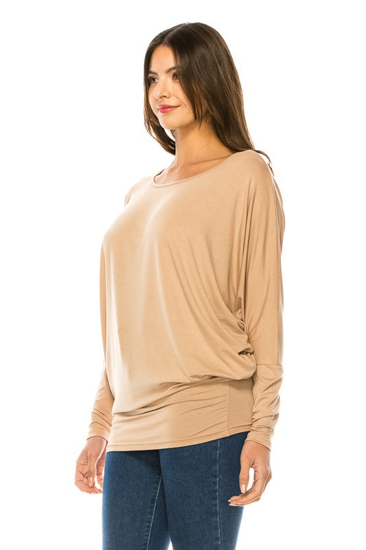 Women&#39;s Long Sleeve Round Neck TOP