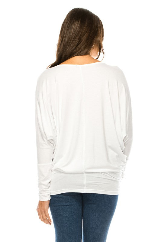 Women&#39;s Long Sleeve Round Neck TOP