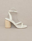 Oasis Society Alaia - Strappy Raffia Heel Sandal