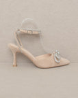 Oasis Society Chelsea - Bow Front Kitten Heel