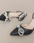 Oasis Society Chelsea - Bow Front Kitten Heel