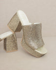 Oasis Society Crystal - Sparkling Platform Slide