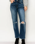Artemis Vintage |Ariel High Rise Stretch Distressed Straight