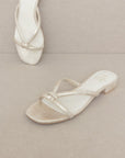 Oasis Society Ada - Delicate Knotted Flat Sandal