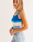 Le Lis Stripe Knit Tank