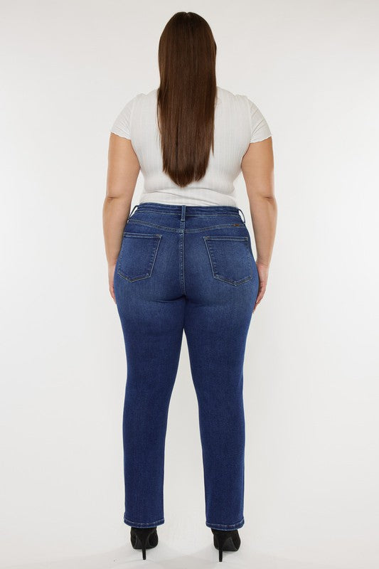 Plus Kan Can USA Slim Straight Jeans