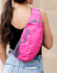 Nylon Packable Sling Bag - Online Only