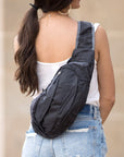 Nylon Packable Sling Bag - Online Only