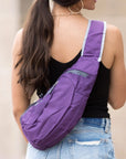 Nylon Packable Sling Bag - Online Only