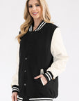 Boyfriend OverSize Letteman Jacket