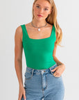 LE LIS Square Neck Tank Bodysuit