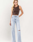 VERVET by Flying Monkey 90's Vintage Super High-Rise Flare Jeans