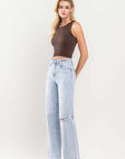 VERVET by Flying Monkey 90's Vintage Super High-Rise Flare Jeans