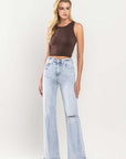 VERVET by Flying Monkey 90's Vintage Super High-Rise Flare Jeans