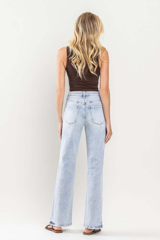 VERVET by Flying Monkey 90&#39;s Vintage Super High-Rise Flare Jeans