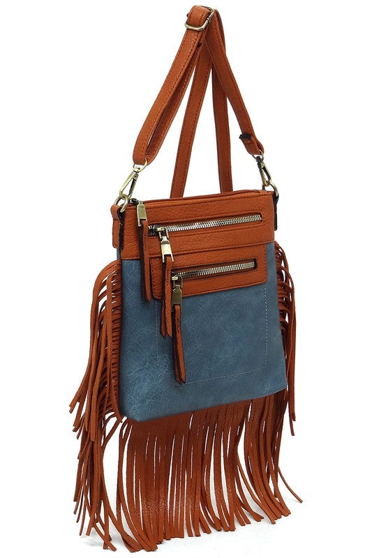 Western Fringe Crossbody Bag