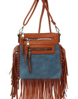 Western Fringe Crossbody Bag