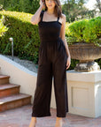 Smocked Bodice Jumpsuit-2 Color