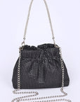 Metallic Crossbody Swing Bag