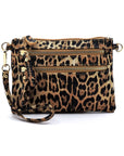 Leopard Clutch & Cross Body Bag