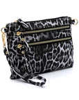 Leopard Clutch & Cross Body Bag