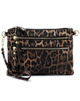 Leopard Clutch & Cross Body Bag