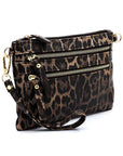 Leopard Clutch & Cross Body Bag