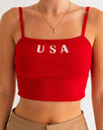 Le Lis USA Knit Tank - Online Only