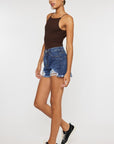 Kan Can USA High Rise Mom Shorts - Online Only