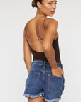 Kan Can USA High Rise Mom Shorts - Online Only