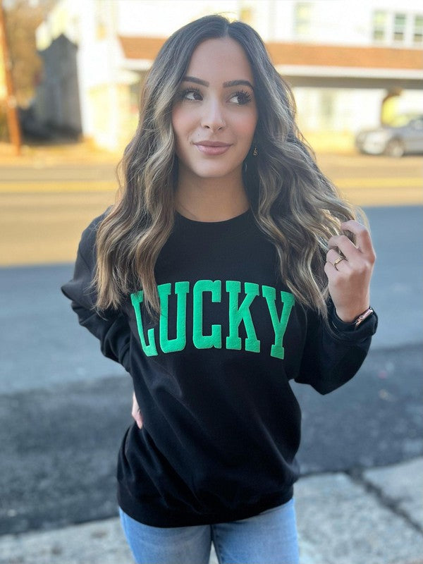 PLUS Lucky Puff Sweatshirt