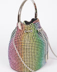 Oversize Rhinestone Iconic Bucket Bag