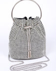 Oversize Rhinestone Iconic Bucket Bag