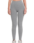 Zenana Ribbed Seamless High Waisted Leggings - My Pampered Life Seattle