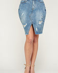 Ladies Denim Skirt - Online Only