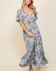 Arya Floral Maxi Dress - Online Only