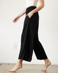 Fabina Bamboo Wide Pants Ankle Length